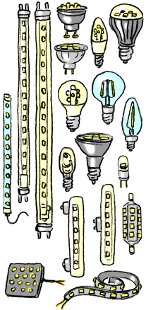 Ampoules et lampes à LED