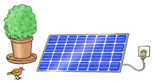 Panneau solaire photovoltaique plug and play