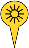 Jalon énergie solaire