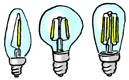 Ampoules à filament LED