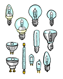 Ampoules et lampes halogènes