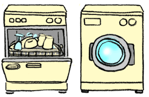 Lave-vaisselle et lave-linge