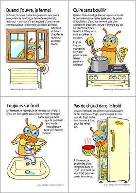 4 pense-bêtes énergie