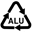 Logo recyclage alu