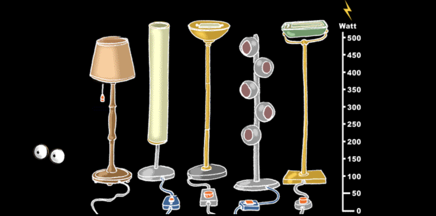 Lampe de salon