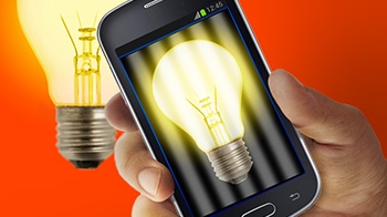 Flicker de l’éclairage: avec un smartphone, on peut détecter le scintillement (papillotement lumineux) des ampoules et des lampes